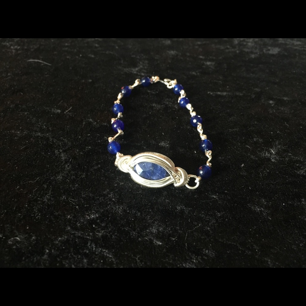 Sapphire bracelet